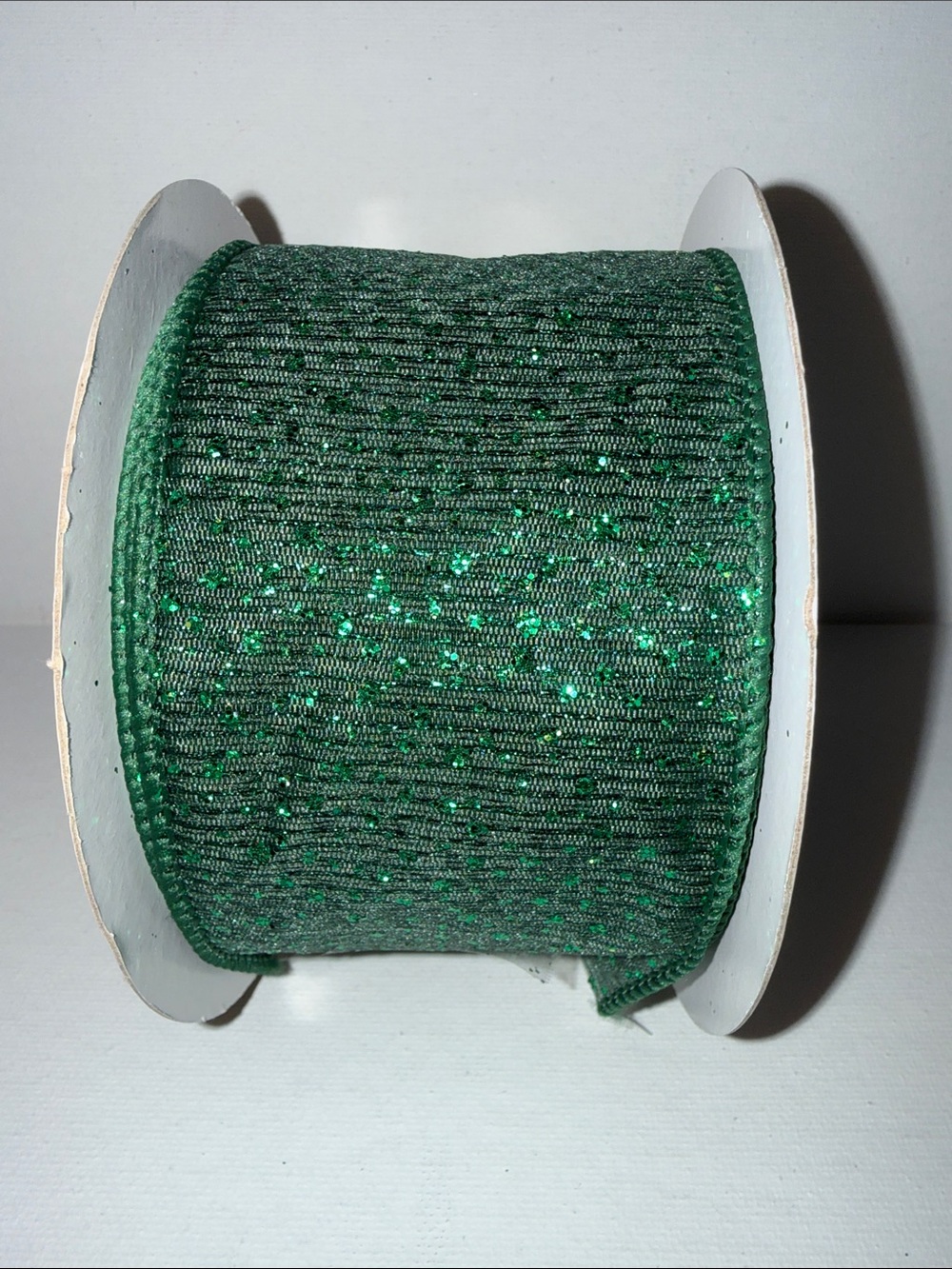 Green Decorative Holiday Ribbon - Picture 4 of 4